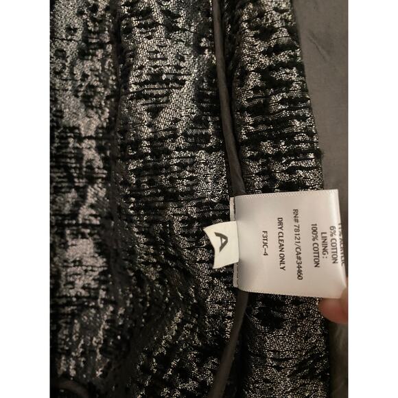 Eileen Fisher Open Front Textured Blazer Jacket Small/Medium Knit Layering - Picture 8 of 14